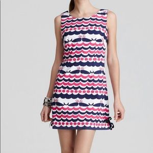 Lilly Pulitzer Delia Shift “whale’s tail” size 8